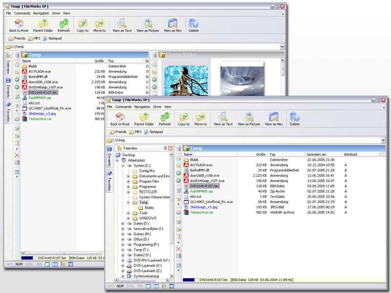 FileWorks Screenshot